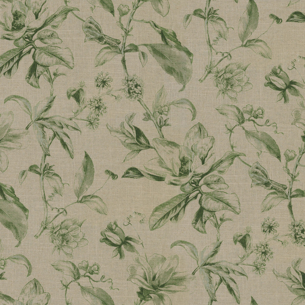 Sweet Bay Cypress 681902 by Waverly Fabric - 55% Linen 45% Rayon CHINA 15000 Horizontal: 13.5 and Vertical: 25.25 54 - Fabric Carolina -