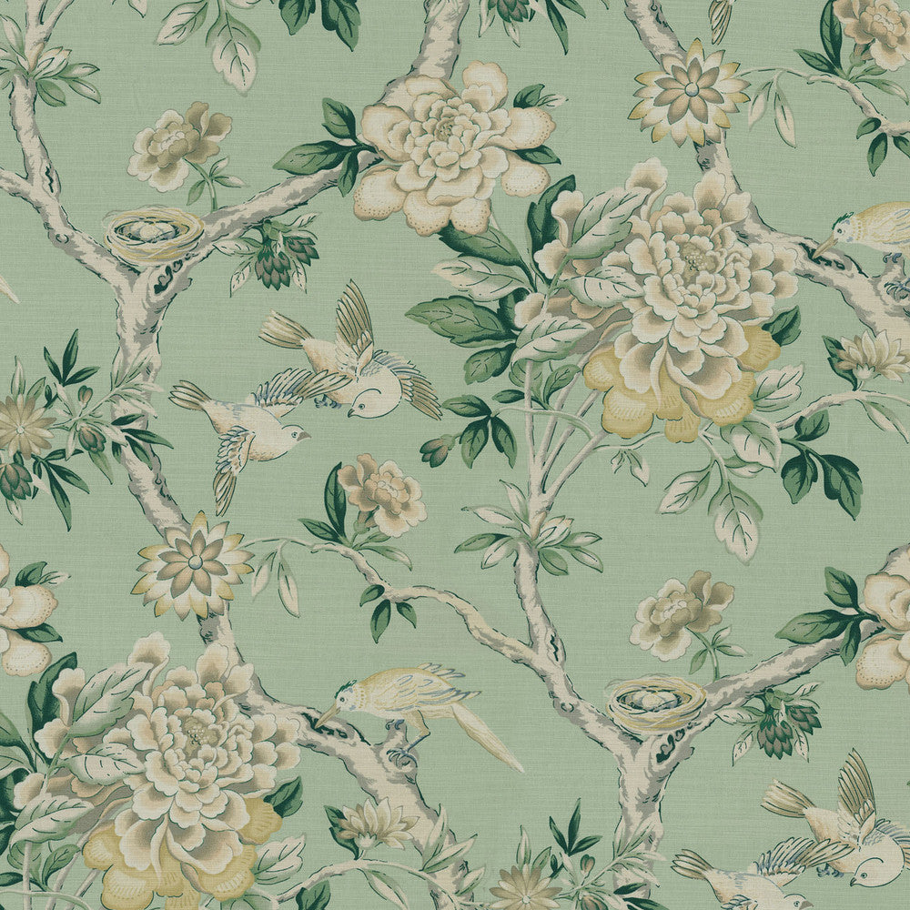 Mudan Julep 681953 by Waverly Fabric - 100% Cotton Peru 18000 Horizontal: 13.5 and Vertical: 27 54 - Fabric Carolina -