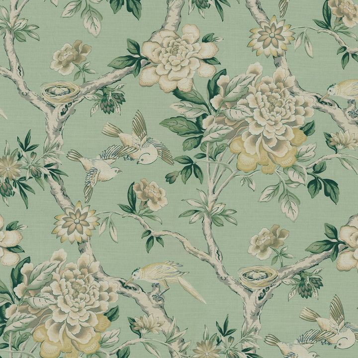 Mudan Julep 681953 by Waverly Fabric - 100% Cotton Peru 18000 Horizontal: 13.5 and Vertical: 27 54 - Fabric Carolina -