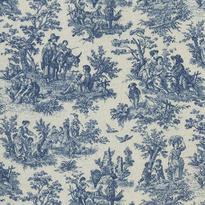Rustic Life Indigo 682040 by Waverly Fabric