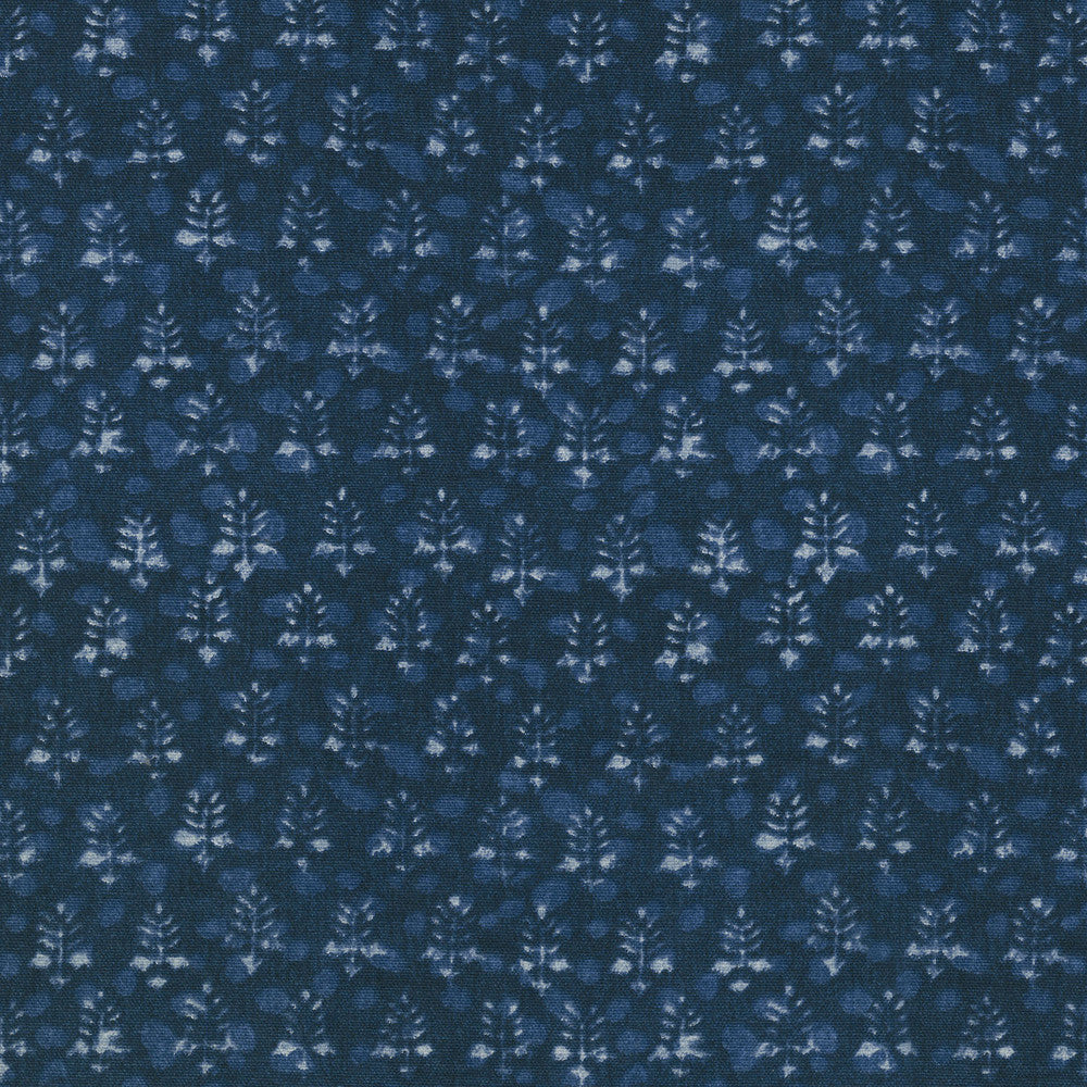 Twig Bandeau Indigo 682050 by Waverly Fabric - 100% Cotton U.S.A. 51000 Horizontal: 6.75 and Vertical: 6.75 54 - Fabric Carolina -