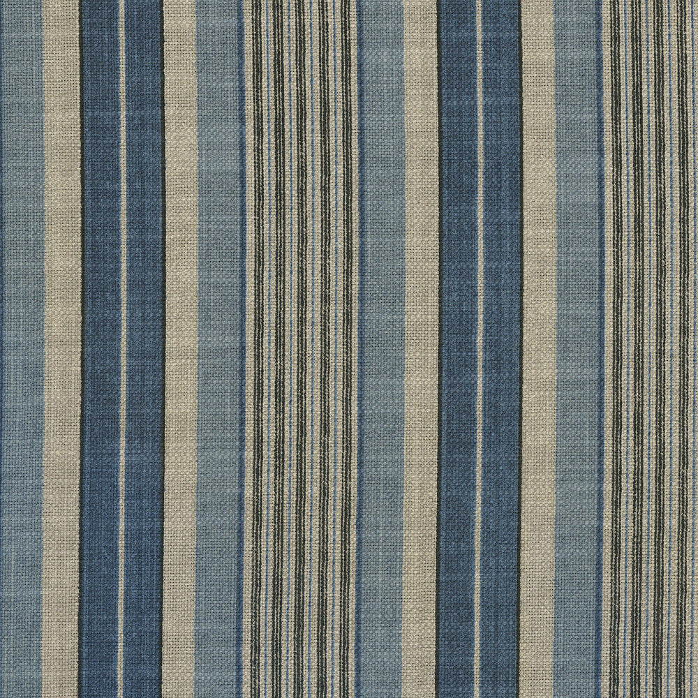 Long Hill Stripe Dresden 682090 by Waverly Fabric - 75%Cotton 25%Linen PAKISTAN 27000 Horizontal: 13.5 and Vertical: 1.25 55 - Fabric Carolina -