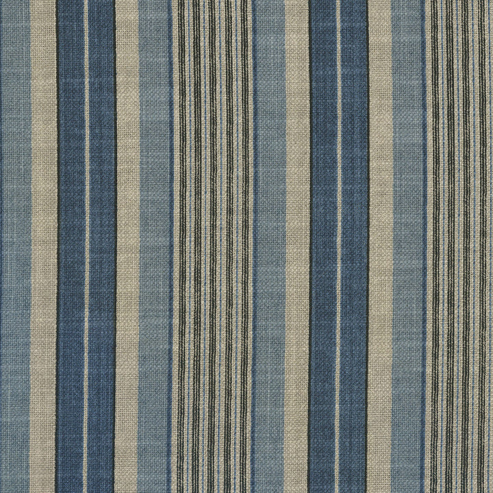 Long Hill Stripe Dresden 682090 by Waverly Fabric - 75%Cotton 25%Linen PAKISTAN 27000 Horizontal: 13.5 and Vertical: 1.25 55 - Fabric Carolina -