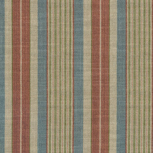 Long Hill Stripe Bayberry 682091 by Waverly Fabric