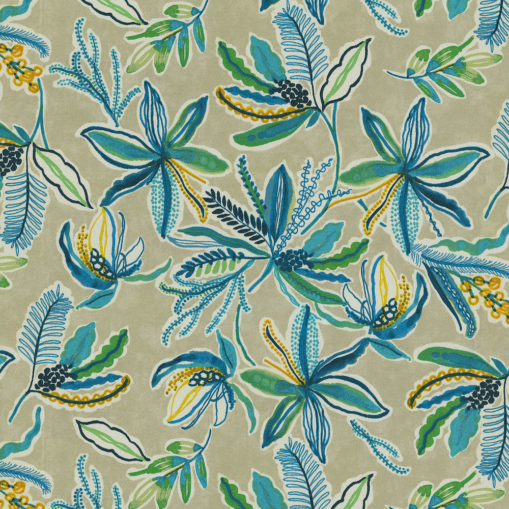 Sns Sunny Daze M Azure 682102 by Waverly Fabric - 100%Polyester PAKISTAN 27000 Horizontal: 27 and Vertical: 25.25 55 - Fabric Carolina -