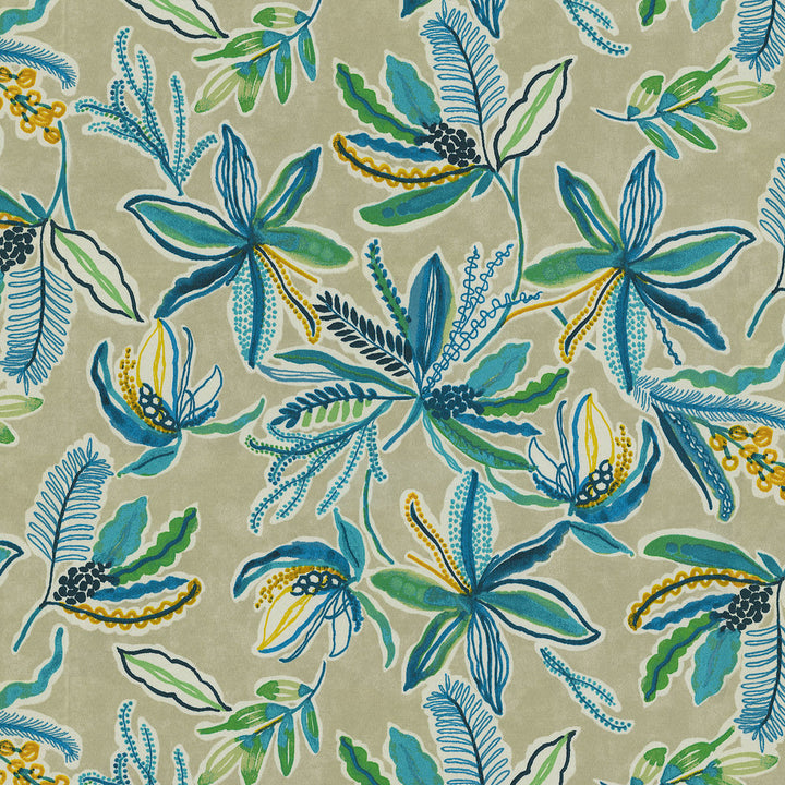 Sns Sunny Daze M Azure 682102 by Waverly Fabric - 100%Polyester PAKISTAN 27000 Horizontal: 27 and Vertical: 25.25 55 - Fabric Carolina -