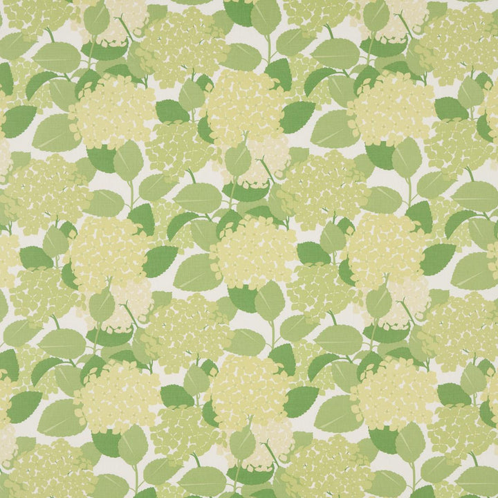 Hydrangea Green 177584 by Schumacher Fabric Full Bloom 14.0" - Fabric Carolina -