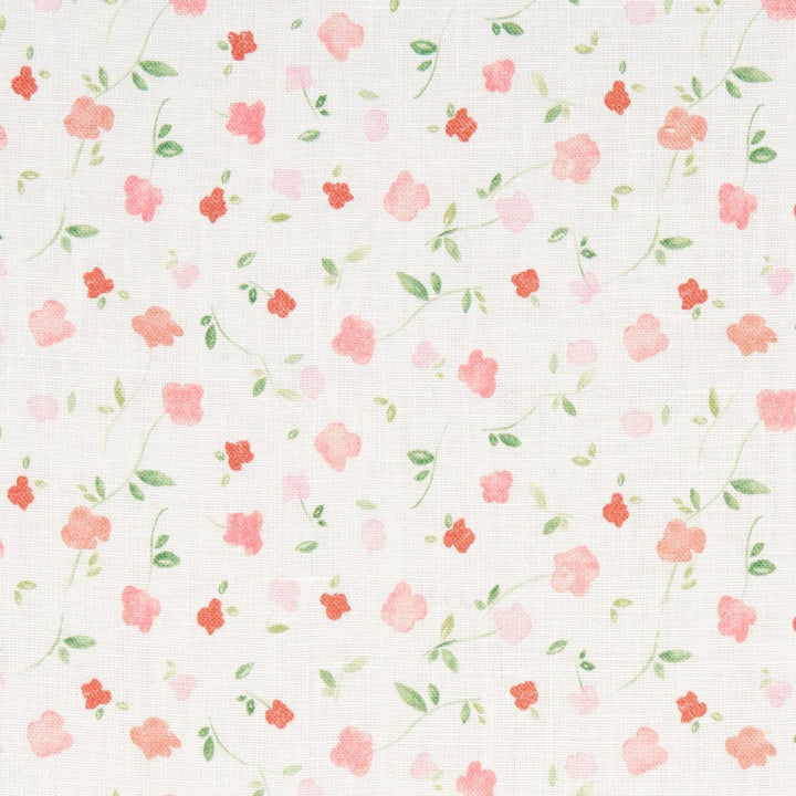 Bloomwind Performance Linen Pink 180430 by Schumacher Fabric Marie-Chantal 6.88" - Fabric Carolina -