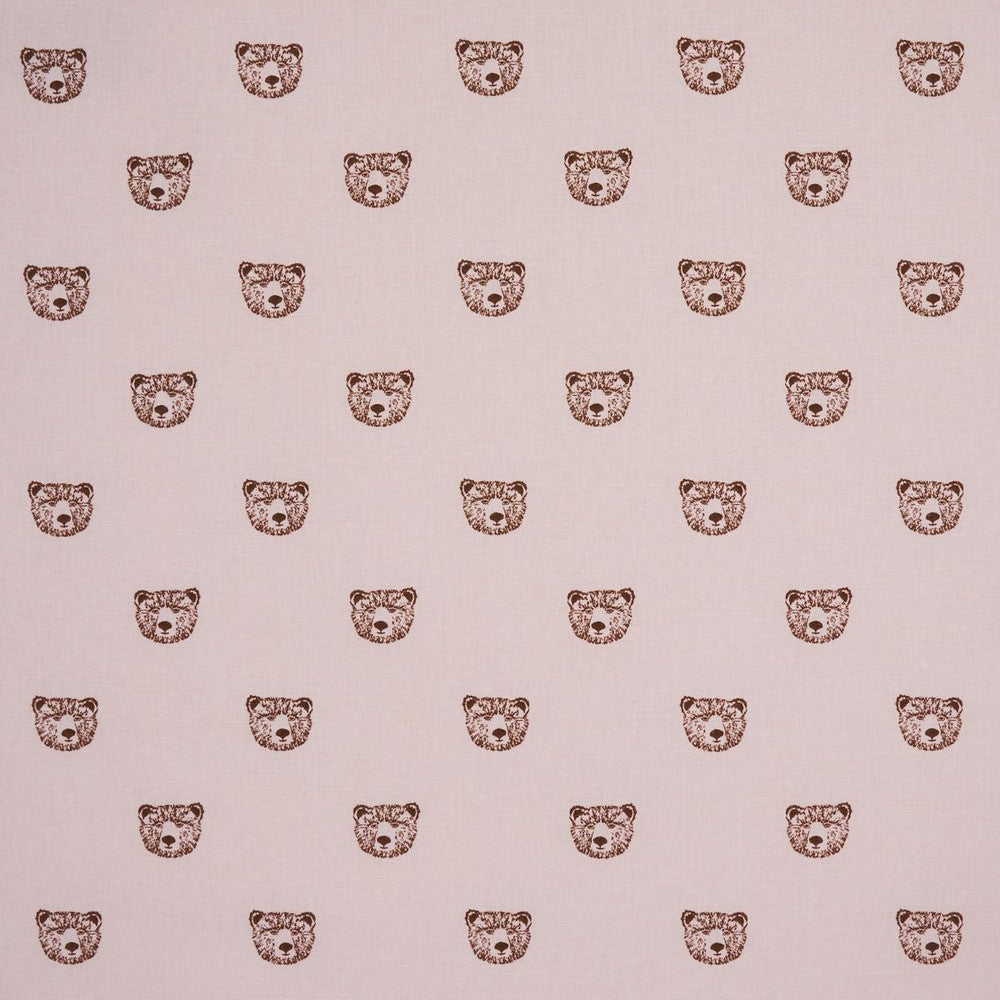 Bear High Performance Print Blush 180471 by Schumacher Fabric Marie-Chantal 5.38" - Fabric Carolina -