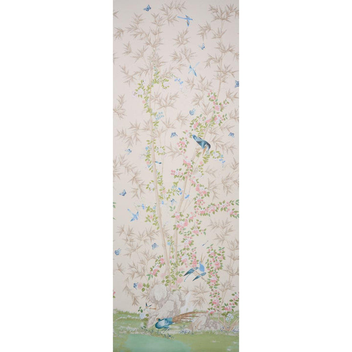 Brighton Pavilion Panel Alabaster 5007746 by Schumacher Designer Wallpaper Panels Collection 52.0" - Swanky Fabrics -