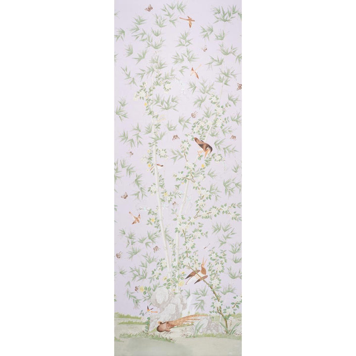 Brighton Pavilion Panel Lilac 5007748 by Schumacher Wallpaper Panels Collection 52.0" - Fabric Carolina -