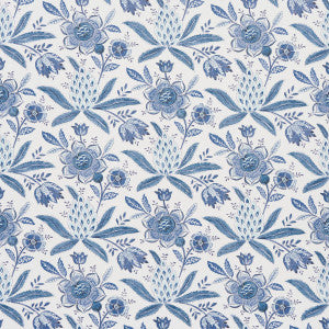 Lafayette Botanical Cornflower 5013750 by Schumacher Wallpaper