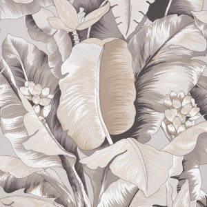 Botanico Metallic Platinum 5013860 by Schumacher Wallpaper
