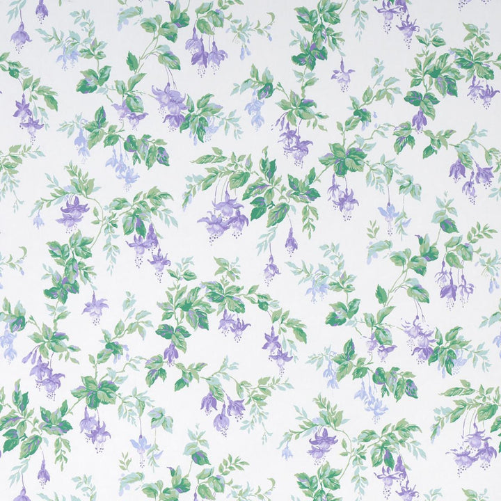 Garden Gate Violet 5013870 by Schumacher Wallpaper Full Bloom 13.5" - Fabric Carolina -