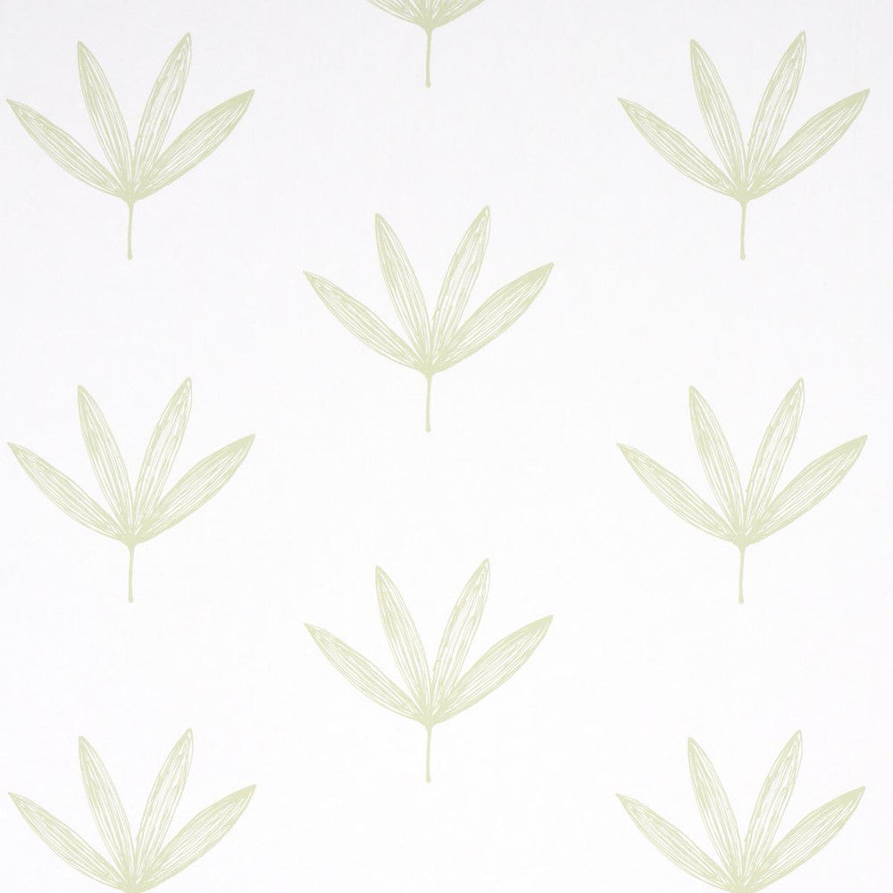 Rue Green 5013921 by Schumacher Wallpaper Easy Elements 27.0" - Fabric Carolina -