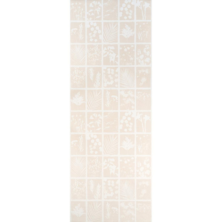 Cyanotype Panel Natural 5013971 by Schumacher Wallpaper Panels Collection 54.0" - Fabric Carolina -