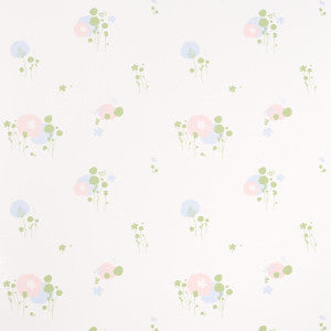 Pom Pom Forest Ivory 5014061 by Schumacher Wallpaper
