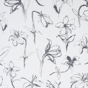 Close Your Eyes And Remember Soft Black 5014080 by Schumacher Wallpaper