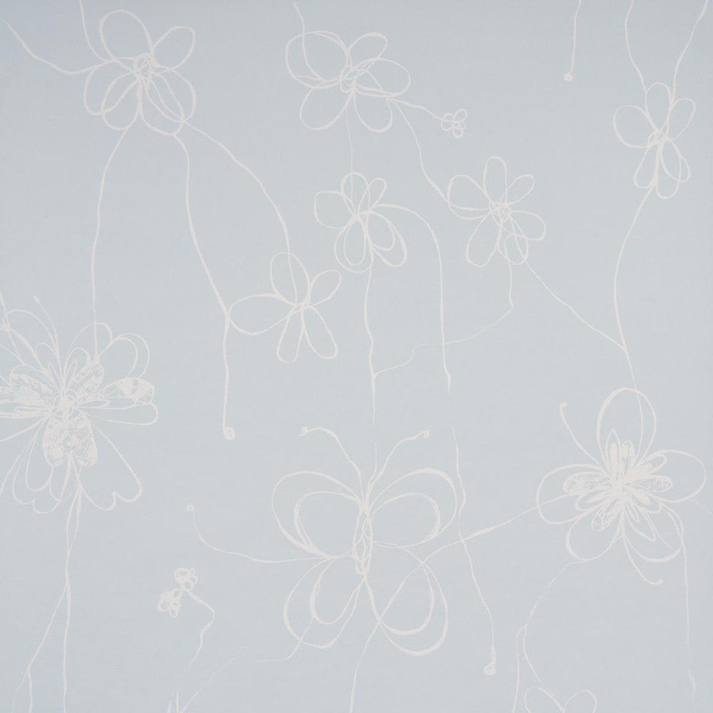 Come Back As A Flower Mineral 5014091 by Schumacher Wallpaper Hera Ford 54.0" - Fabric Carolina -