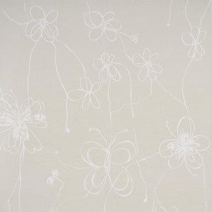 Come Back As A Flower Light Neutral 5014092 by Schumacher Wallpaper