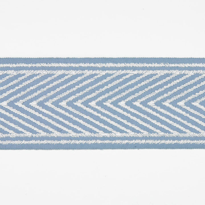 Nicholson Tape Sky 69966 by Schumacher Trim Full Bloom 2.75" - Fabric Carolina -