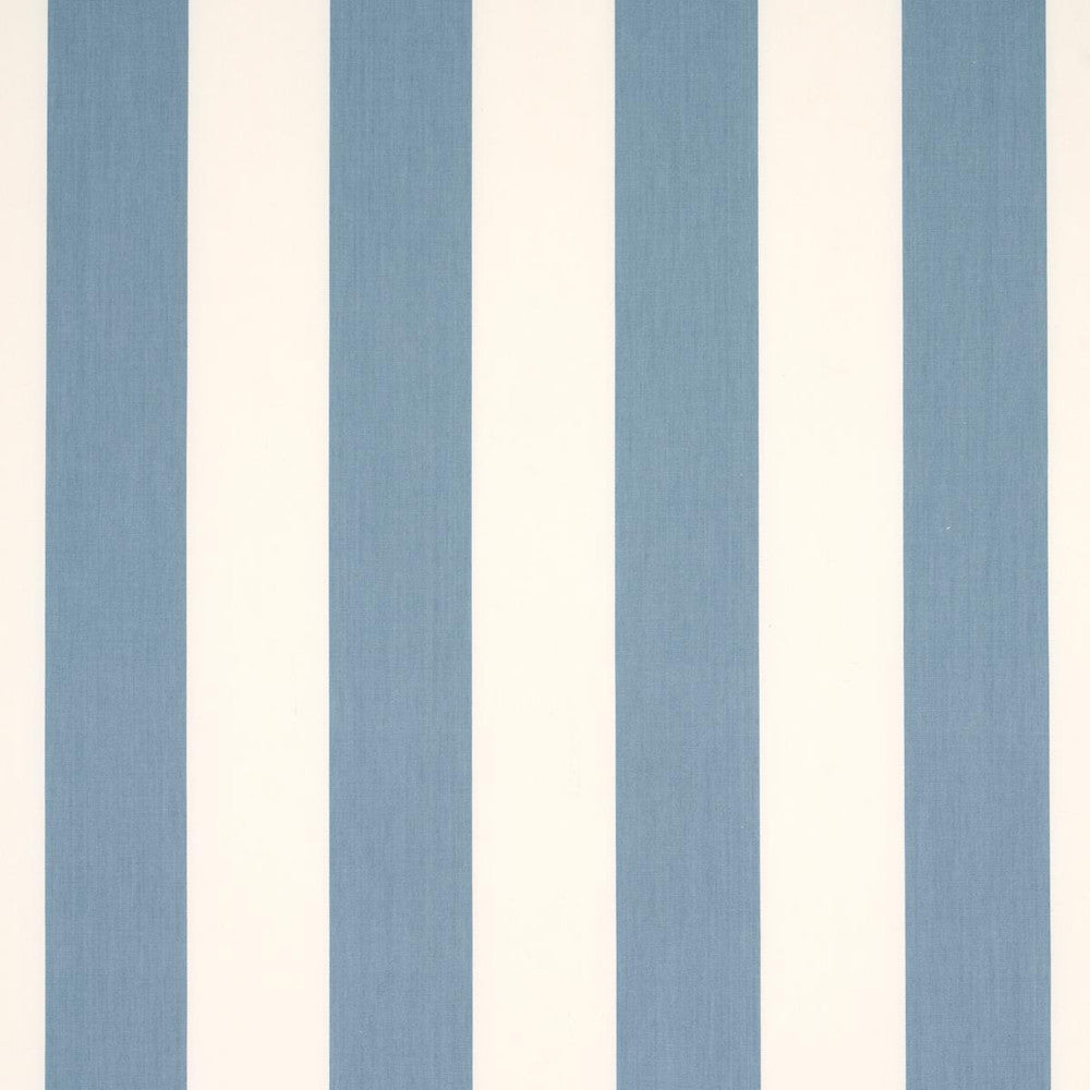 James Stripe Sky 71355 by Schumacher Fabric Full Bloom 4.5" - Fabric Carolina -