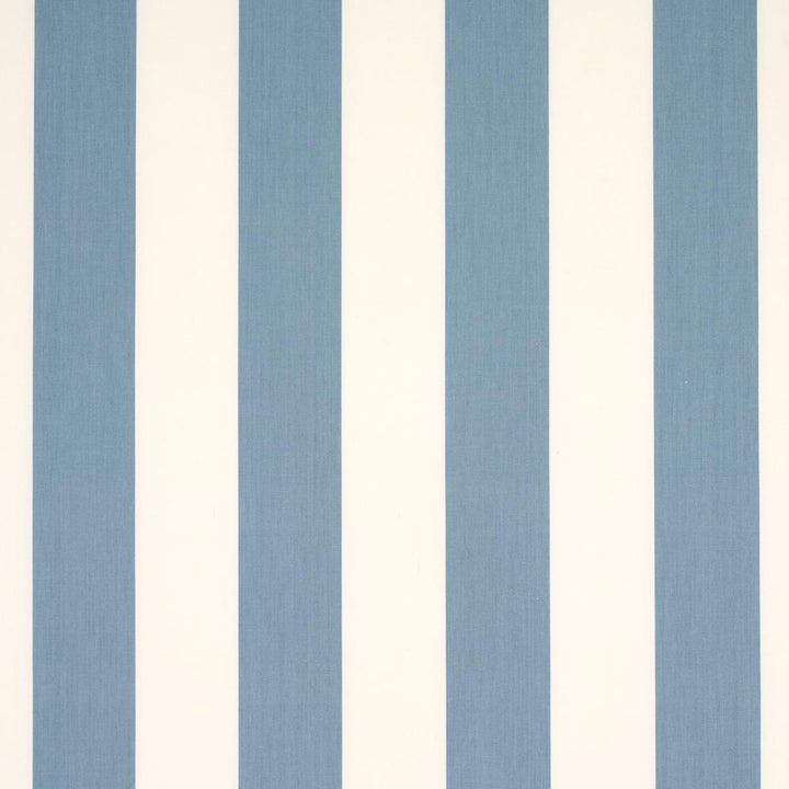 James Stripe Sky 71355 by Schumacher Fabric Full Bloom 4.5" - Fabric Carolina -