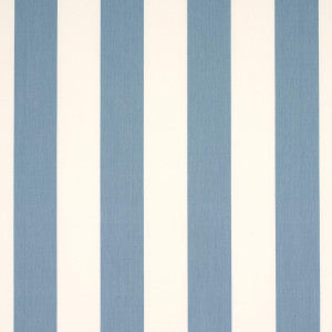 James Stripe Sky 71355 by Schumacher Fabric