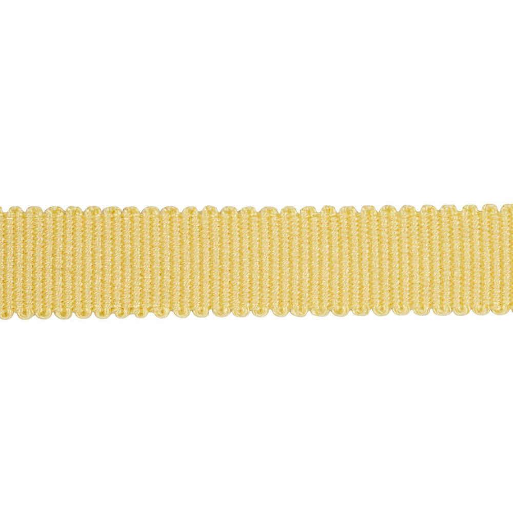 Harry Cotton Gimp Tape Yellow 74828 by Schumacher Trim Marie-Chantal - Fabric Carolina -