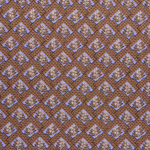 Blair Silk Pingl Charlton Brown 81601 by Schumacher Fabric