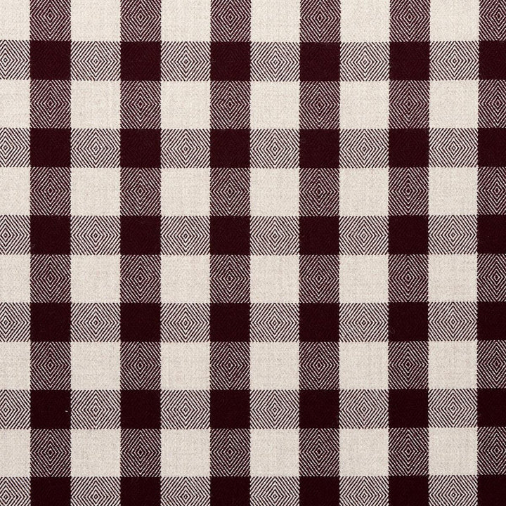 Galt Wool Check Plum 81613 by Schumacher Fabric A Country Life 3.5" - Fabric Carolina -