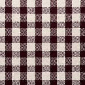 Galt Wool Check Plum 81613 by Schumacher Fabric