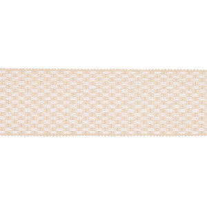 Crawford Check Tape Wide Coffee 81642 by Schumacher Trim