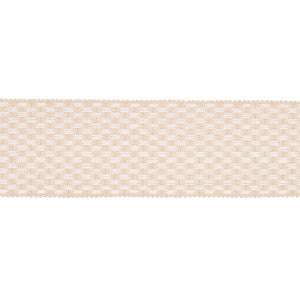 Crawford Check Tape Wide Coffee 81642 by Schumacher Trim
