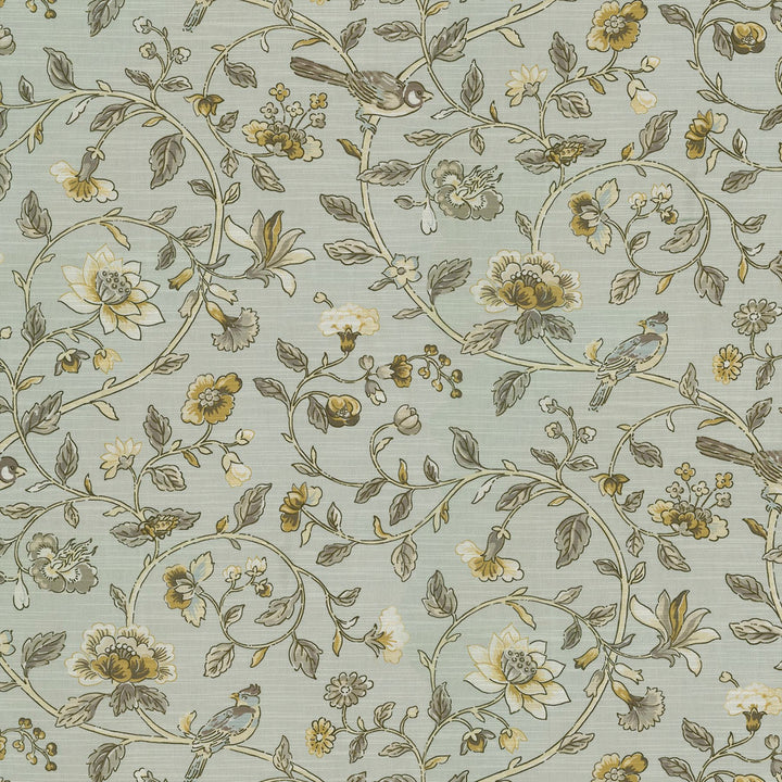 Summer Isles Dove 682131 by Waverly Fabric - 100% Cotton CHINA 24000 Horizontal: 27 and Vertical: 25.25 54 - Fabric Carolina -