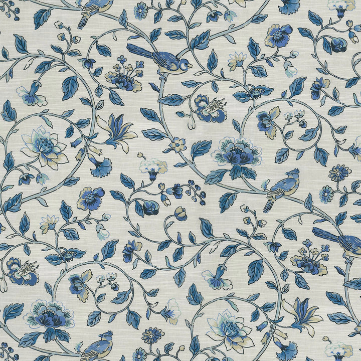 Summer Isles Sky 682132 by Waverly Fabric 100% Cotton China 24000 Horizontal: 27 and Vertical: 25.25 54 - Fabric Carolina -
