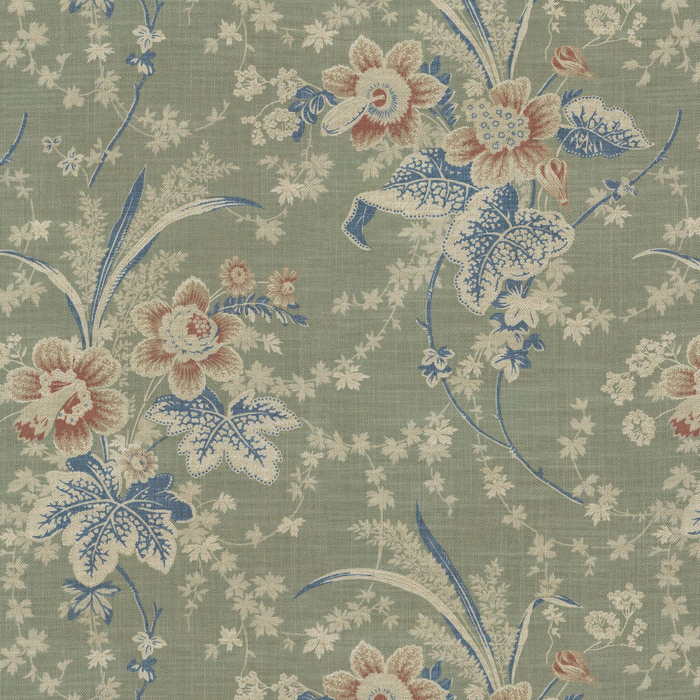 Stonington Seaspray 682141 by Waverly Fabric 75% Cotton, 25% Linen Pakistan 27000 Horizontal: 27 and Vertical: 25.25 54 - Fabric Carolina -
