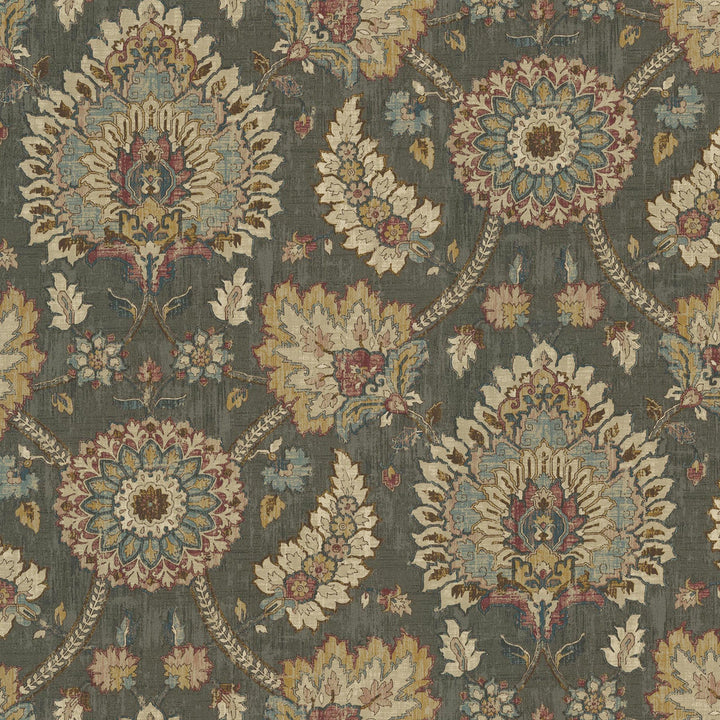 Castleford Smoke - Nc21 682150 by Waverly Fabric - 100% Cotton PAKISTAN Horizontal: 27 and Vertical: 25.25 55 - Fabric Carolina -