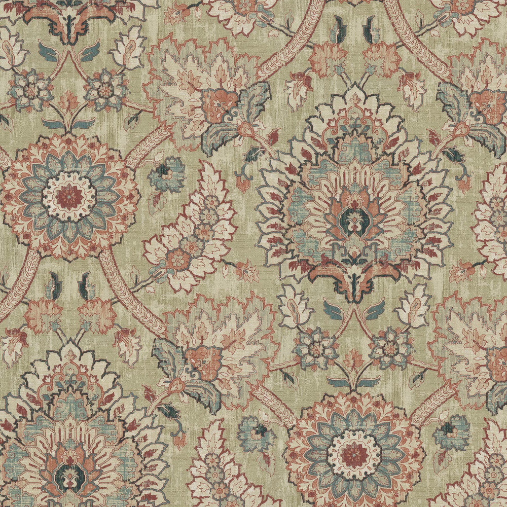 Castleford Parchment - Nc21 682152 by Waverly Fabric - 100% Cotton PAKISTAN Horizontal: 27 and Vertical: 25.25 55 - Fabric Carolina -