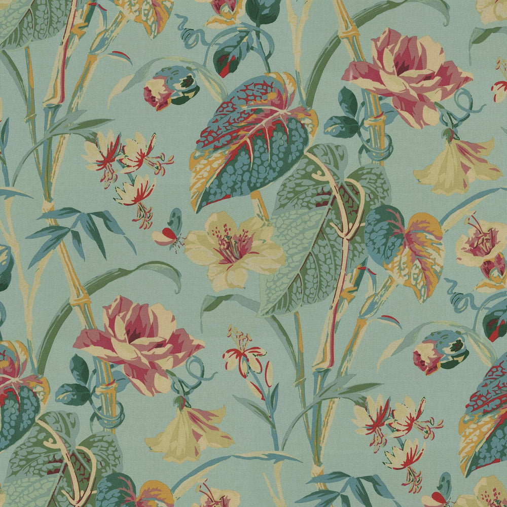 Your Grace Lagoon 682162 by Waverly Fabric 100% Cotton China 51000 Horizontal: 13.5 and Vertical: 27 54 - Fabric Carolina -