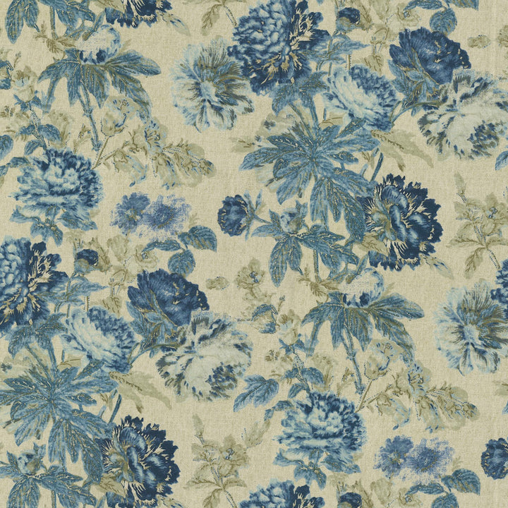Daphne Luna 682191 by Waverly Fabric 80% Cotton, 20% Linen China 51000 Horizontal: 13.5 and Vertical: 25.25 54 - Fabric Carolina -