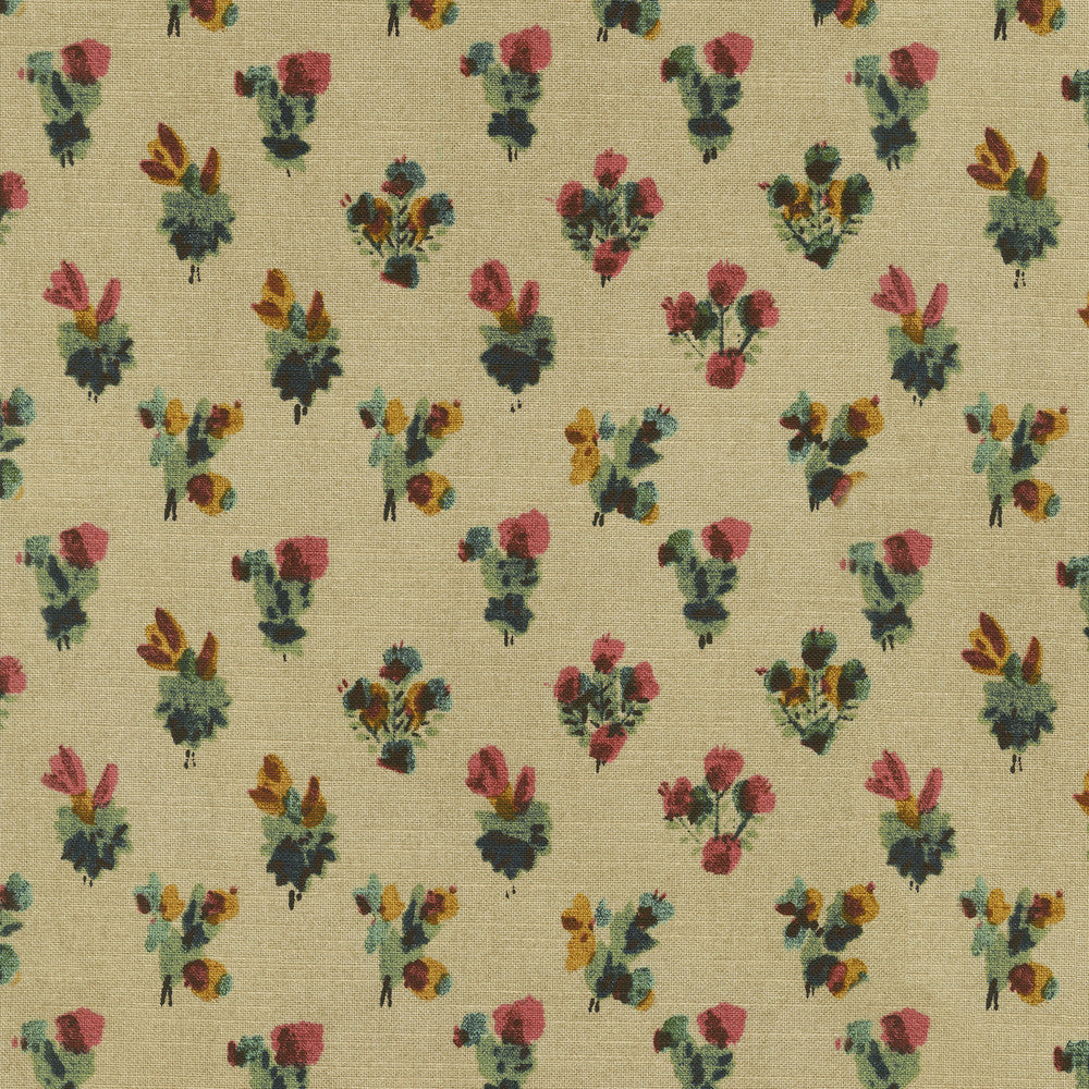 Cache Linen 682240 by Waverly Fabric - 100% cotton, China 24000 Horizontal: 13.5 and Vertical: 6.3 54/55 - Fabric Carolina -