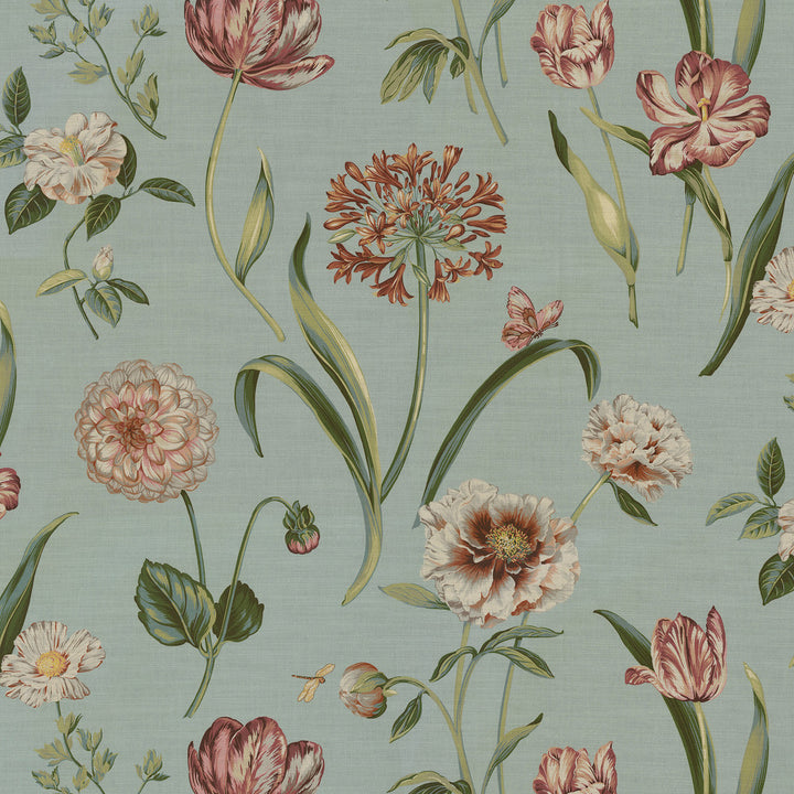 Escape To Eden Seaside 682272 by Waverly Fabric - 100% cotton Peru 25000 Horizontal: 27 and Vertical: 27 54/55 - Fabric Carolina -