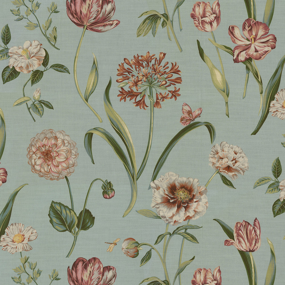 Escape To Eden Seaside 682272 by Waverly Fabric 100% Cotton Peru 25000 Horizontal: 27 and Vertical: 27 54/55 - Fabric Carolina -