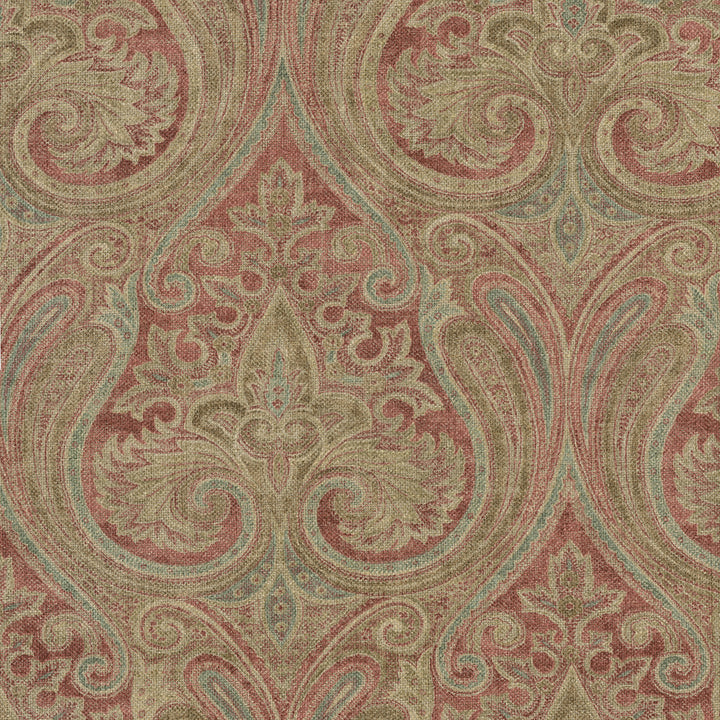Quiet Place Rouge 682290 by Waverly Fabric - 75% cotton, 25% linen Pakistan 27000 Horizontal: 13.5 and Vertical: 18 54 - Fabric Carolina -