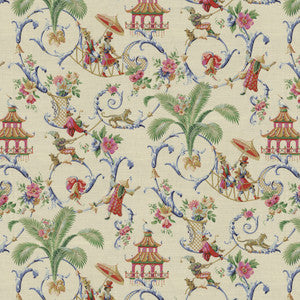 Mandarin Prose Spring 682300 by Waverly Fabric