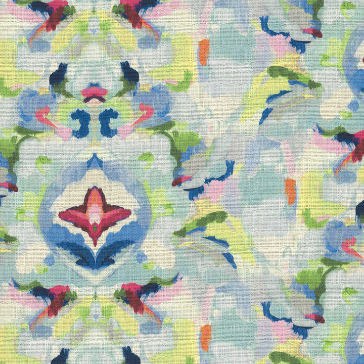 Reflection Splash 682351 by Waverly Fabric 100% cotton Peru 30000 Horizontal: 13.5 and Vertical: 12.6 54/55 - Fabric Carolina -