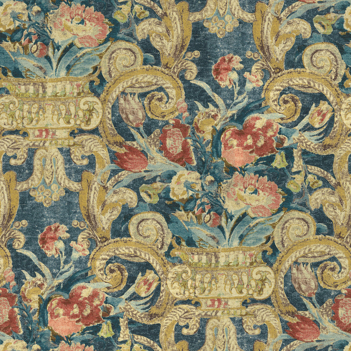 Villa Di Castello Lapis 682410 by Waverly Fabric 100% cotton China 24000 Horizontal: 13.5 and Vertical: 27 54/55 - Fabric Carolina -