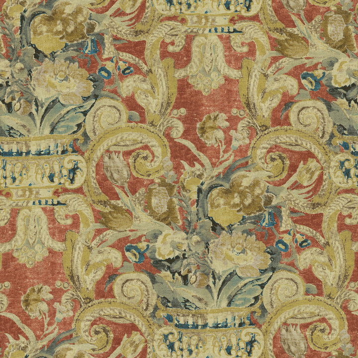 Villa Di Castello Henna 682411 by Waverly Fabric 100% cotton China 24000 Horizontal: 13.5 and Vertical: 27 54/55 - Fabric Carolina -