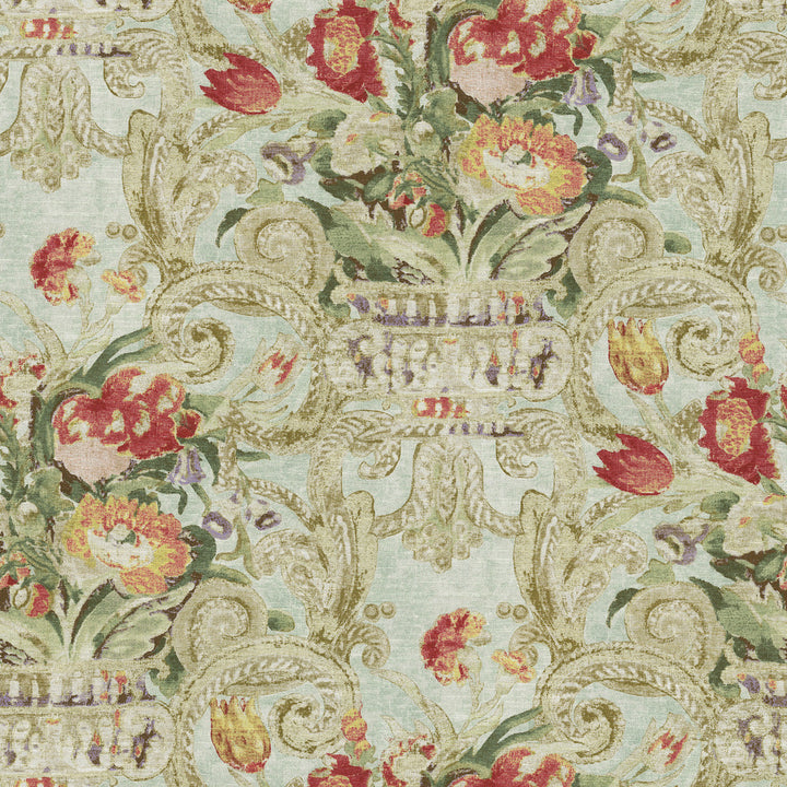 Villa Di Castello Seamist 682412 by Waverly Fabric 100% cotton China 24000 Horizontal: 13.5 and Vertical: 27 54/55 - Fabric Carolina -